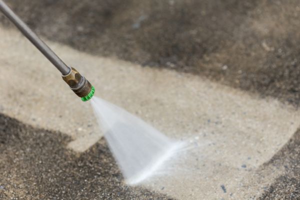 Garage Floor Power Washing in Birmingham