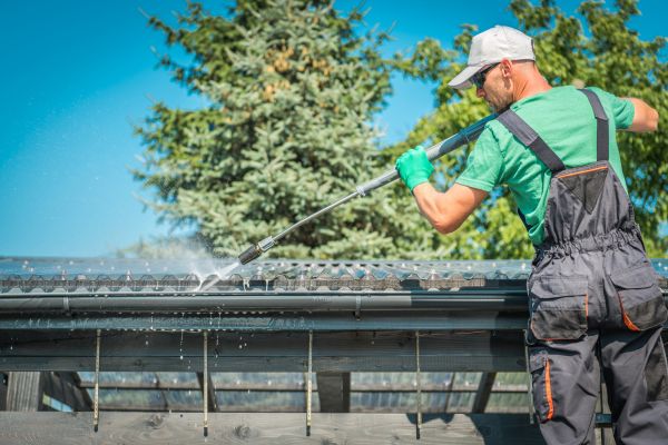 Gutter Power Washing in Birmingham