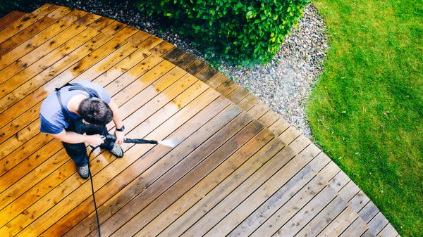 Deck Pressure Cleaning in Birmingham