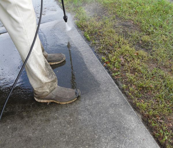 Concrete Slab Powerwashing in Birmingham